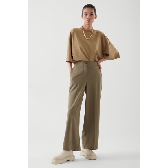 NWT COS high waisted wide leg trousers - Picture 1 of 4